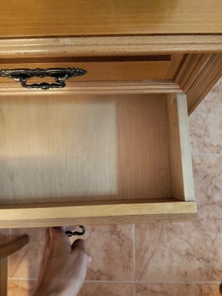 Dormitorio madera castaño