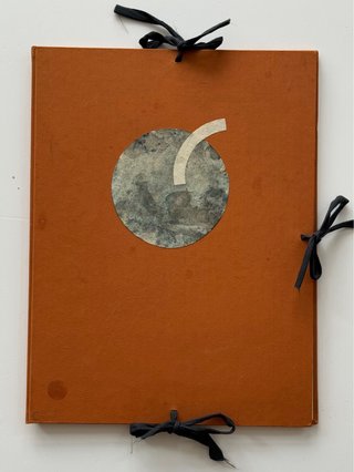 Carpeta de grabados El Vuelo de Teresa Gancedo
