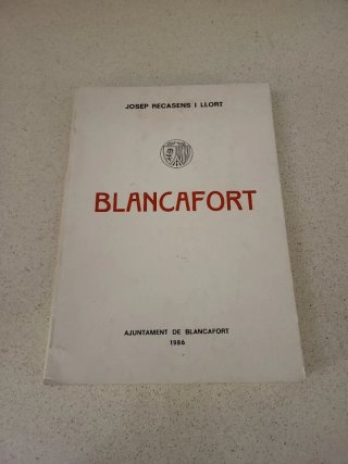 BLANCAFORT Josep Recasens i Llort 1986