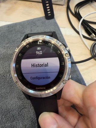 Garmin Fenix 5 Plus Negro/Plata