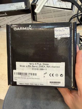 Garmin Fenix 5 Plus Negro/Plata