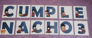 Decoración Cumpleaños Dragon Ball Z