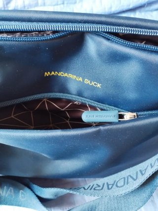 Borsa a tracolla Mandarina Duck blu