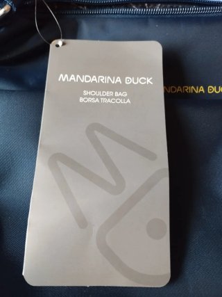 Borsa a tracolla Mandarina Duck blu