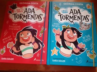 Lote 2 libros Ada Tormentas 1 y 2