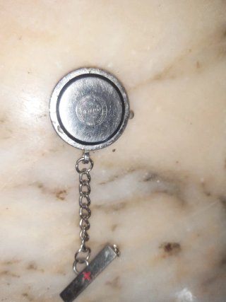 Reloj Colgante Enfermera Police Vintage