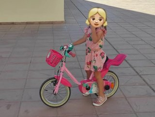 Bicicleta niños 14 pulgadas Btwin 500 rosa