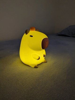 Capibara Luz LED Naranja