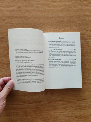 Las aventuras de Sherlock Holmes Ed. Letra Grande