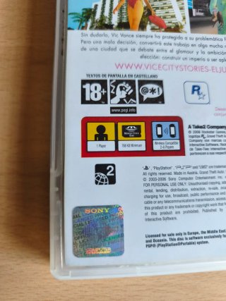 Grand Theft Auto Vice City Stories PSP