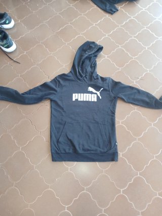 Sudadera Puma Negra Niño