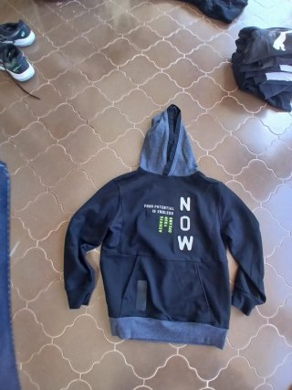 Sudadera Puma Negra Niño