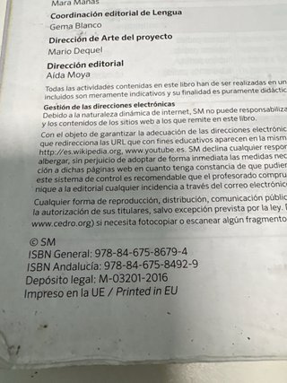 Lengua y literatura 2 ESO