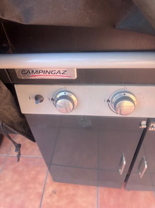 Barbacoa de gas