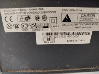 Altoparlante Multimedia Dell Zylux A425 2.1