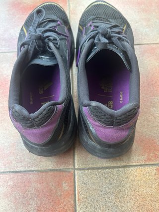 Adidas SL Zapatillas Deportivas Negras y Moradas