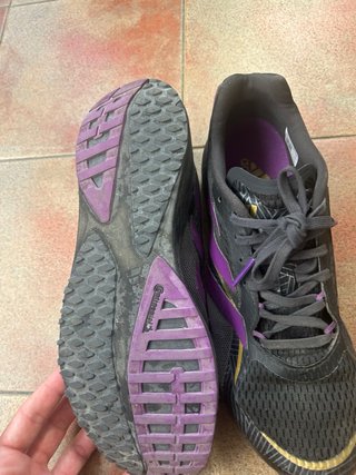 Adidas SL Zapatillas Deportivas Negras y Moradas