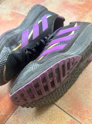 Adidas SL Zapatillas Deportivas Negras y Moradas