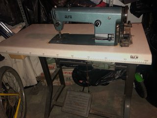 Máquina de coser industrial tapicero