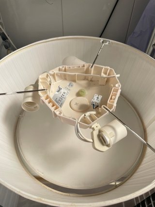 Lámpara/Plafón Techo Blanco  Ikea