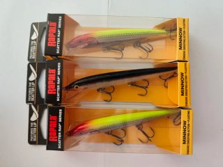 Lote 3 señuelos Rapala Scatter Rap Minnow