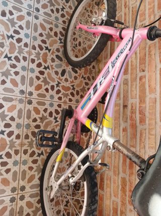 Bicicleta infantil rosa