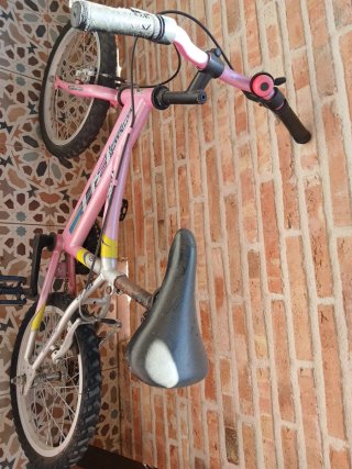 Bicicleta infantil rosa
