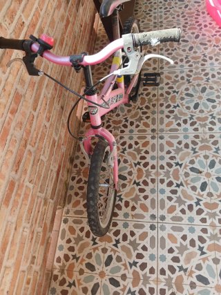 Bicicleta infantil rosa