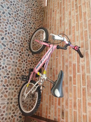 Bicicleta infantil rosa