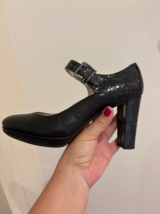 Zapatos Clarks Talla 41 Tacón Mary Jane