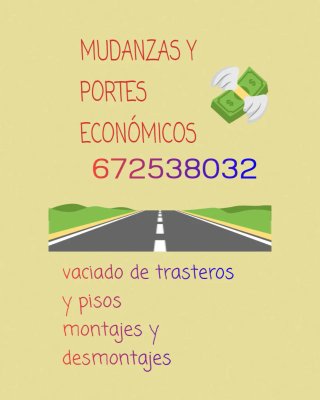 Mudanzas y portes económicos