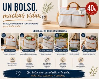 Bolso multifuncional 40€