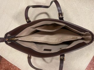 Bolso Michael Kors Marrón y Dorado