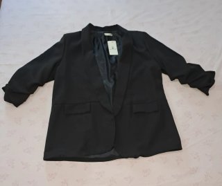 Blazer/Americana Negra Mujer