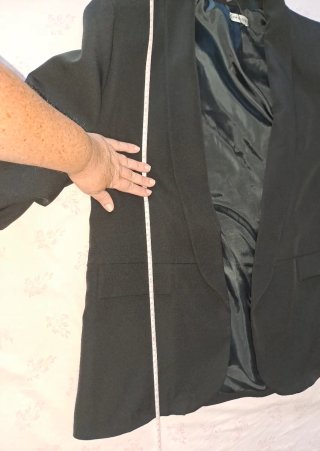 Blazer/Americana Negra Mujer