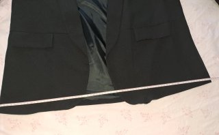 Blazer/Americana Negra Mujer