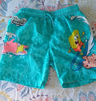 Bañador niño Bob Esponja talla 9/10