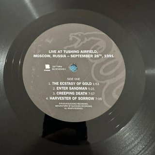 Metallica - Live in Moscow 1991 LP Vinile