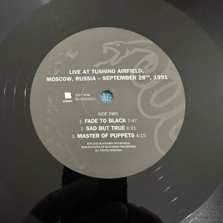 Metallica - Live in Moscow 1991 LP Vinile