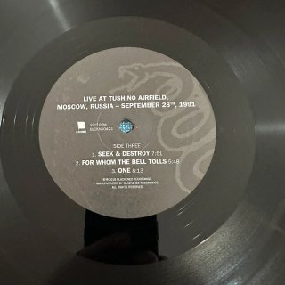 Metallica - Live in Moscow 1991 LP Vinile