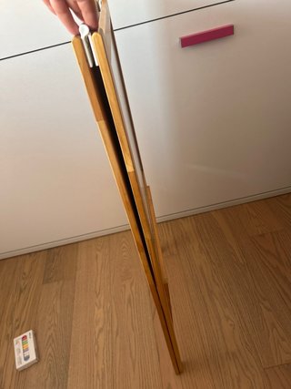 Pizarra infantil de madera Ikea