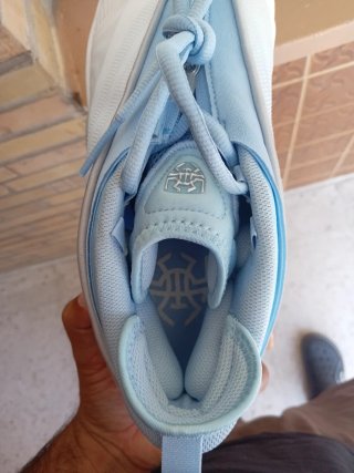 Tenis Adidas Azul y Blanco
