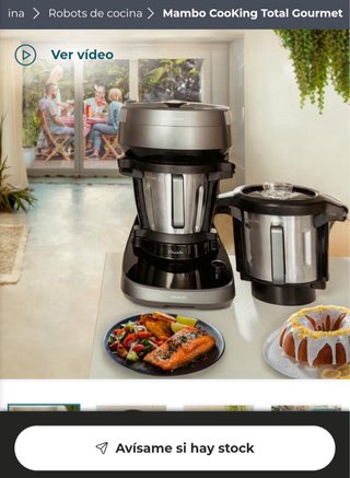 Mambo Cooking Total Gourmet Robot de cocina