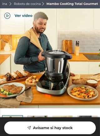 Mambo Cooking Total Gourmet Robot de cocina