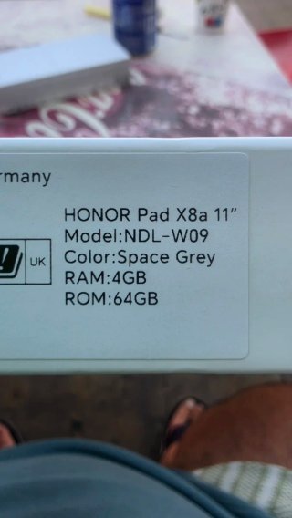 Honor Pad X8a 11 Azul/Verde