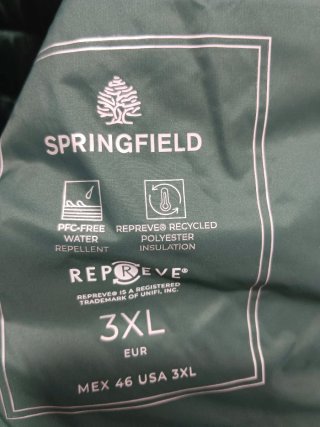 Chaqueta Springfield térmica xxxl
