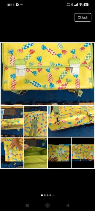 Cartella vintage scuola