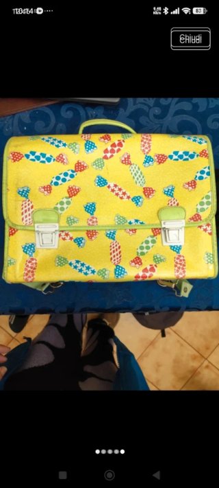 Cartella vintage scuola