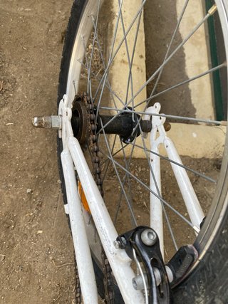 Bicicleta infantil RIVERSIDE blanca