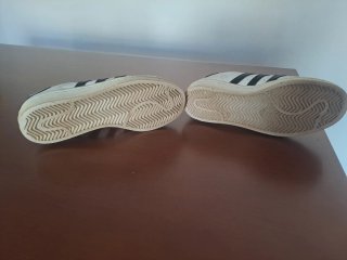 Zapatillas Adidas Superstar Blancas y Azules